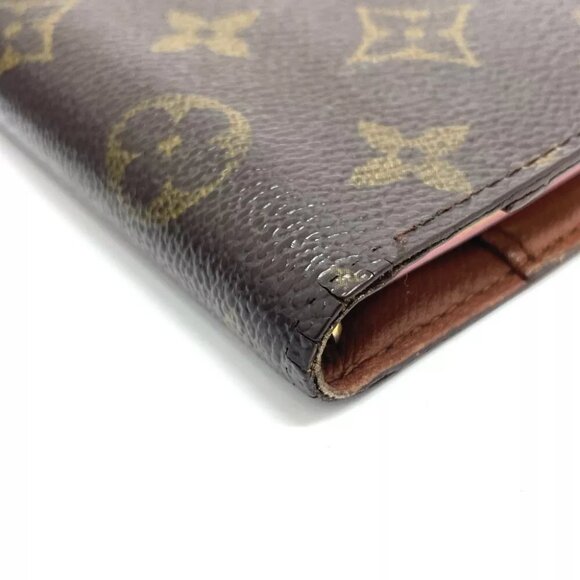 LOUIS VUITTON Monogram AgendaPM Notebook cover MonogramCanvas Brown - Picture 6 of 14